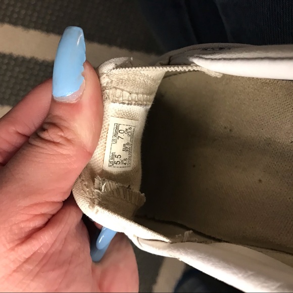 White slip on platform vans - Picture 10 of 13